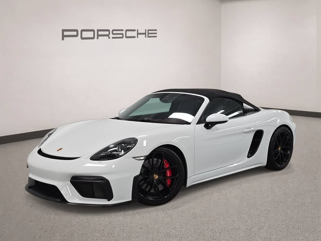 Certified 2022 Porsche 718 Boxster Spyder RWD image 1