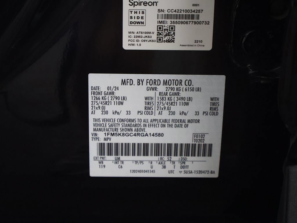 Used 2024 Ford Explorer ST w/ Equipment Group 401A AWD/4WD image 63