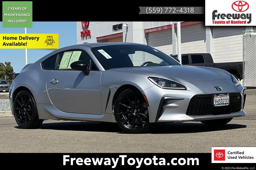 Certified 2023 Toyota GR86 Premium w/ ALL Weather Mat Package (TMS) RWD image 1