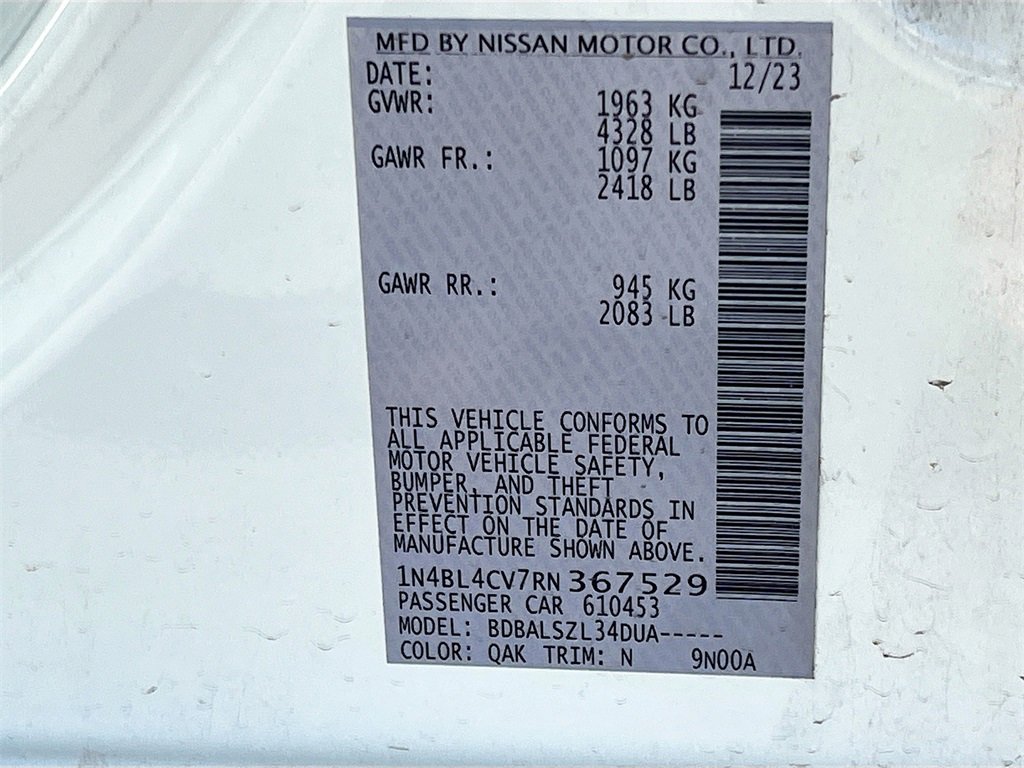 Used 2024 Nissan Altima 2.5 SR image 29