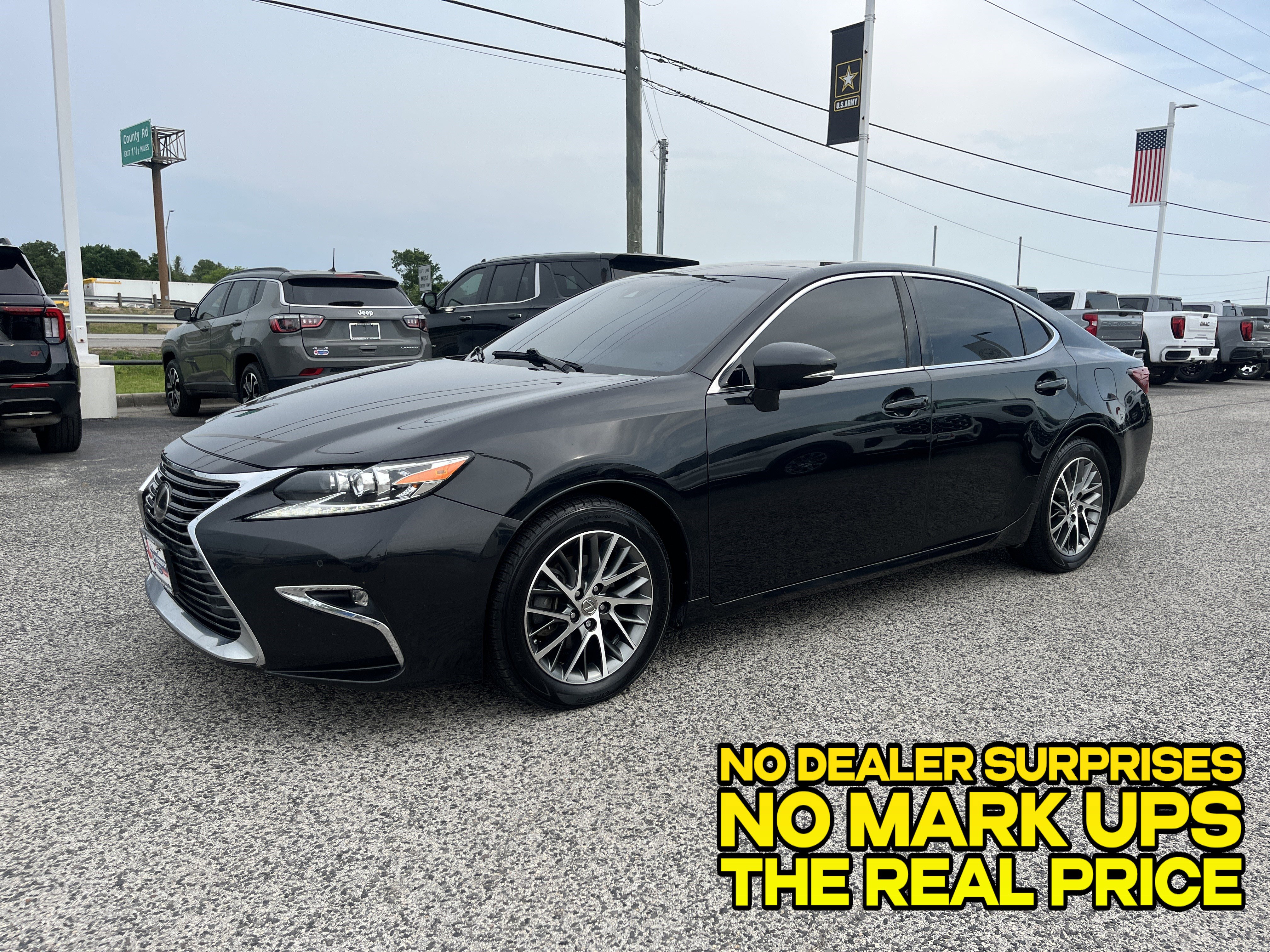 Used 2018 Lexus ES 350 w/ Luxury Package w/Wood Trim FWD image 6