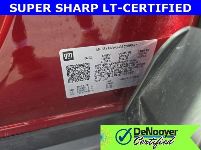 Used 2024 Chevrolet Trax RS w/ Sunroof Package image 32