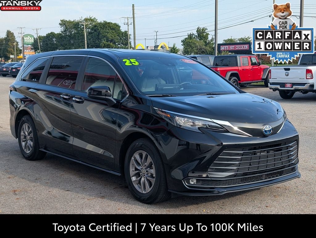 Certified 2025 Toyota Sienna XLE