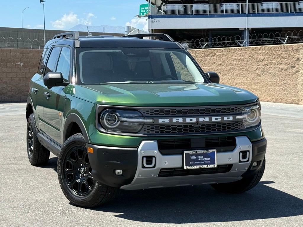 Certified 2025 Ford Bronco Sport Badlands w/ Badlands Tech Package AWD/4WD image 3