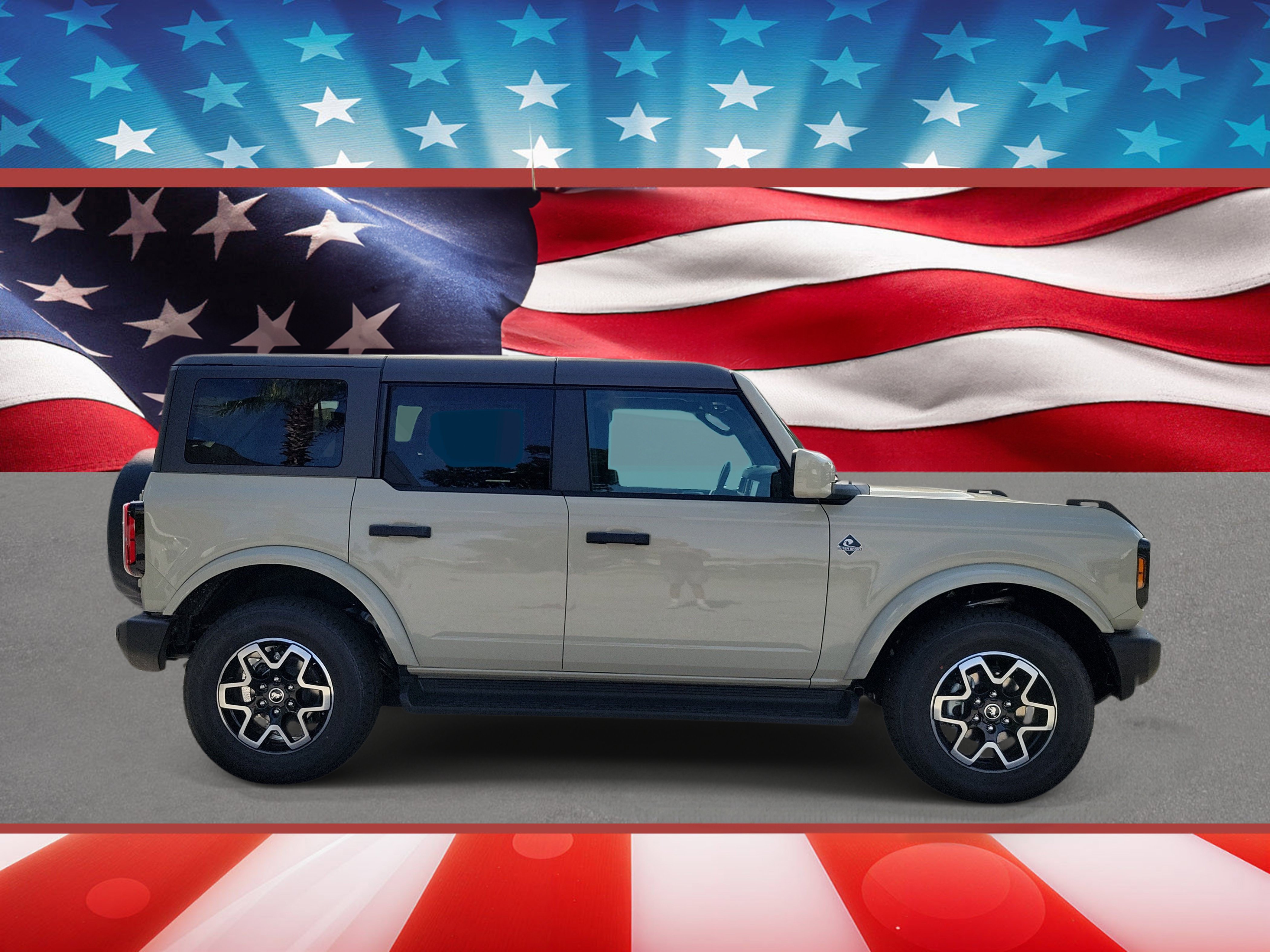 New 2026 Ford Bronco Outer Banks AWD/4WD image 1