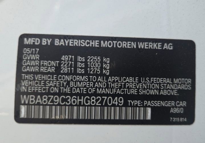 Used 2017 BMW 330i Gran Turismo xDrive AWD/4WD image 18