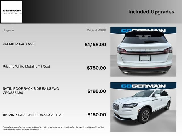 Used 2023 Lincoln Nautilus FWD w/ Premium Package image 19