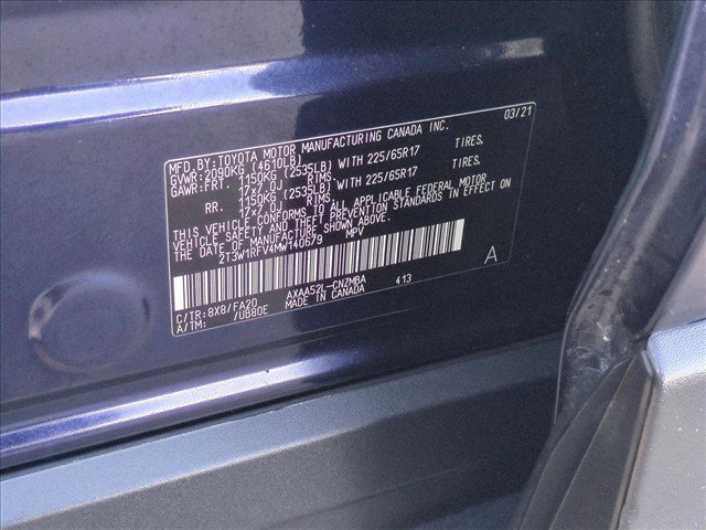Used 2021 Toyota RAV4 XLE FWD image 24