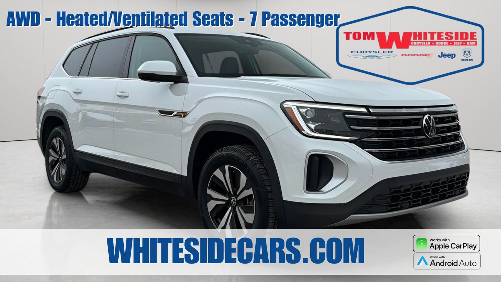 Used 2024 Volkswagen Atlas SE image 1