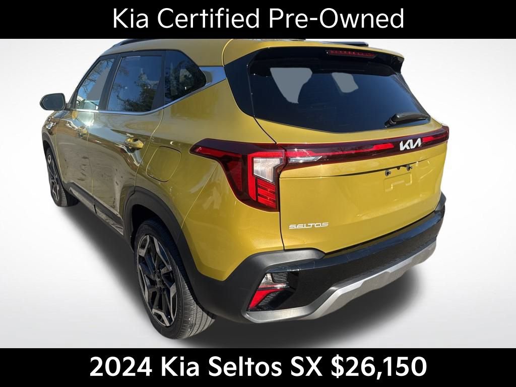 Certified 2024 Kia Seltos SX w/ SX Sunroof Package image 6