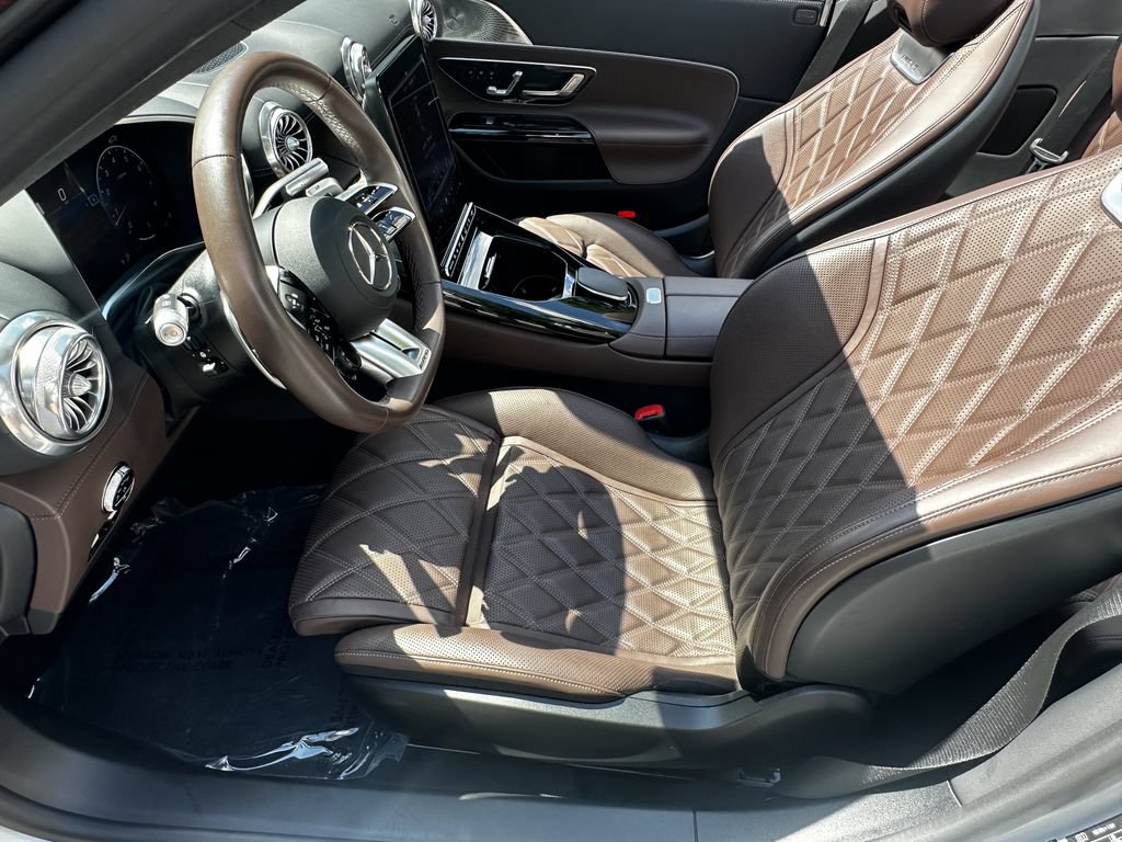 Certified 2024 Mercedes-Benz SL 55 AMG 4MATIC w/ Manufactur Interior Package image 10