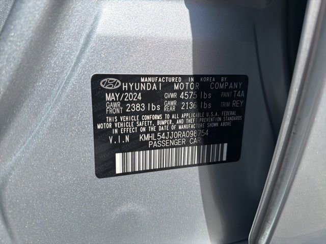 Certified 2024 Hyundai Sonata Limited FWD image 34