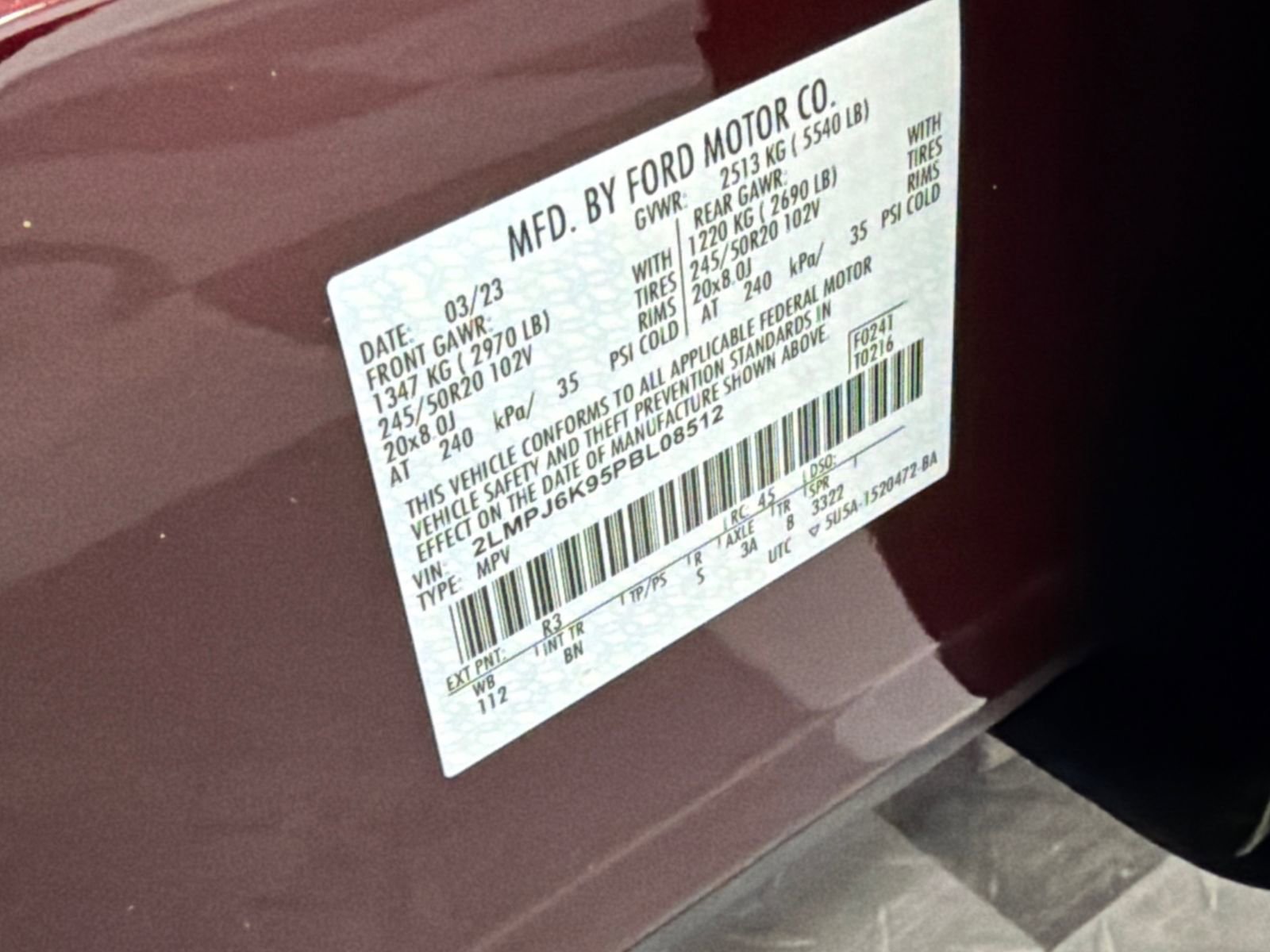 Used 2023 Lincoln Nautilus Reserve image 34