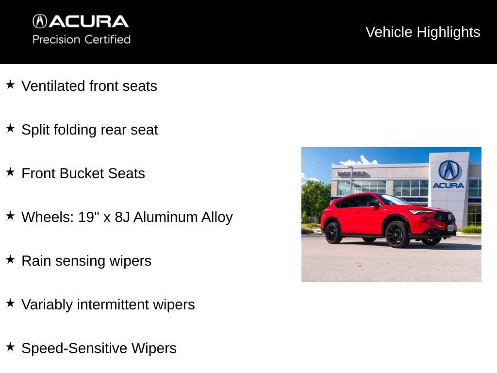 Certified 2026 Acura ADX A-Spec w/ Advance Package AWD/4WD image 21