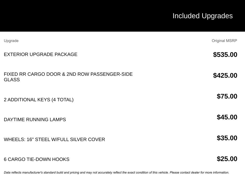 Used 2024 Ford Transit 250 Low Roof w/ Exterior Upgrade Package image 4