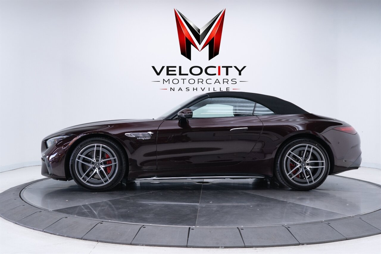 Used 2024 Mercedes-Benz SL 55 AMG 4MATIC w/ Manufactur Interior Package image 9