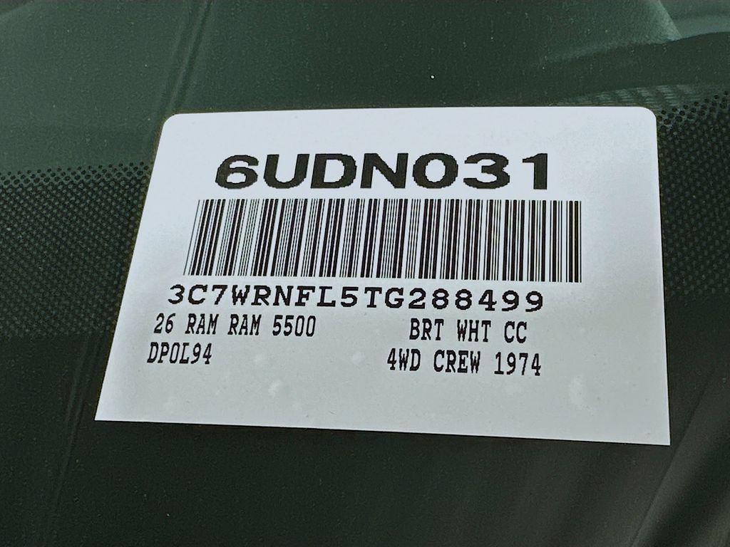 New 2026 RAM 5500 Tradesman AWD/4WD image 17