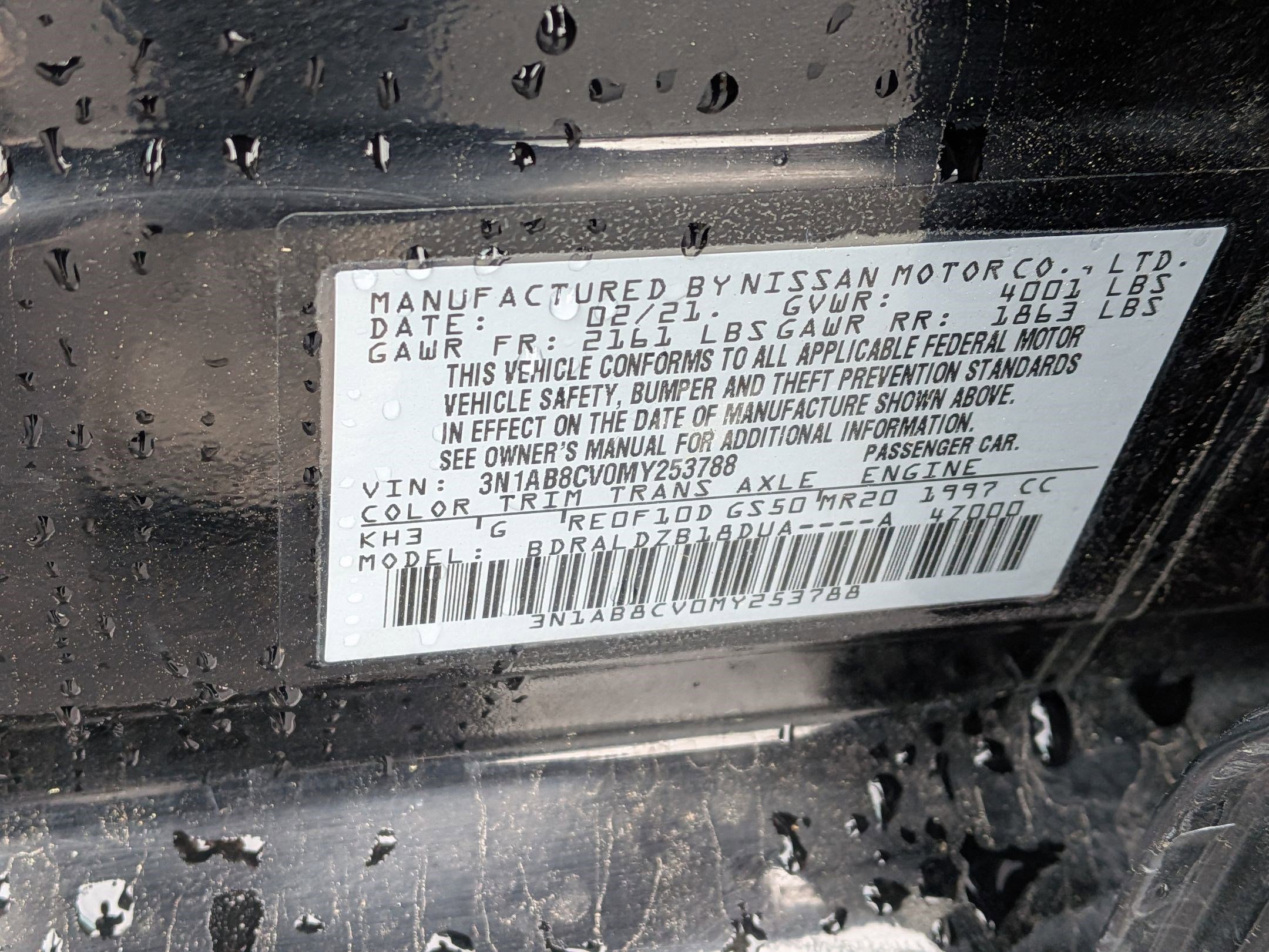 Used 2021 Nissan Sentra SV FWD image 32