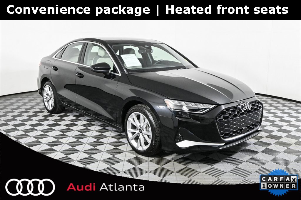 Certified 2025 Audi A3 2.0T Premium w/ Convenience Package
