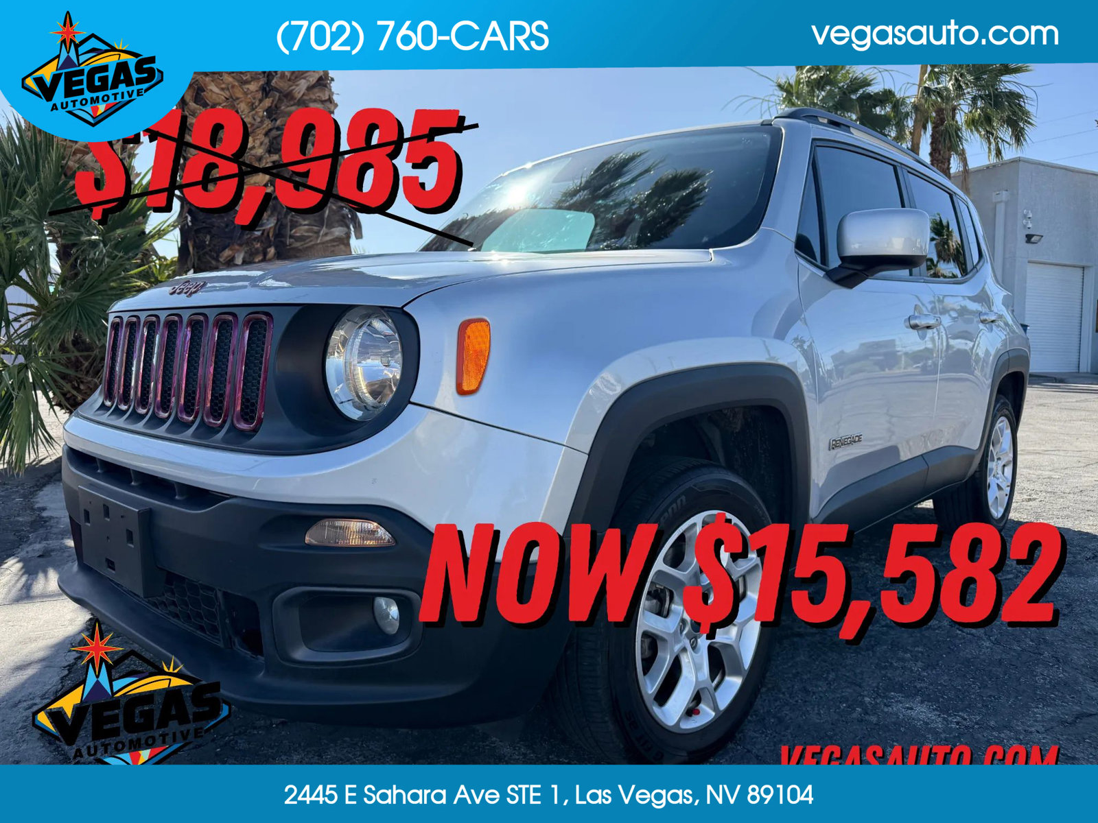 Used 2018 Jeep Renegade Latitude w/ Popular Equipment Group image 1