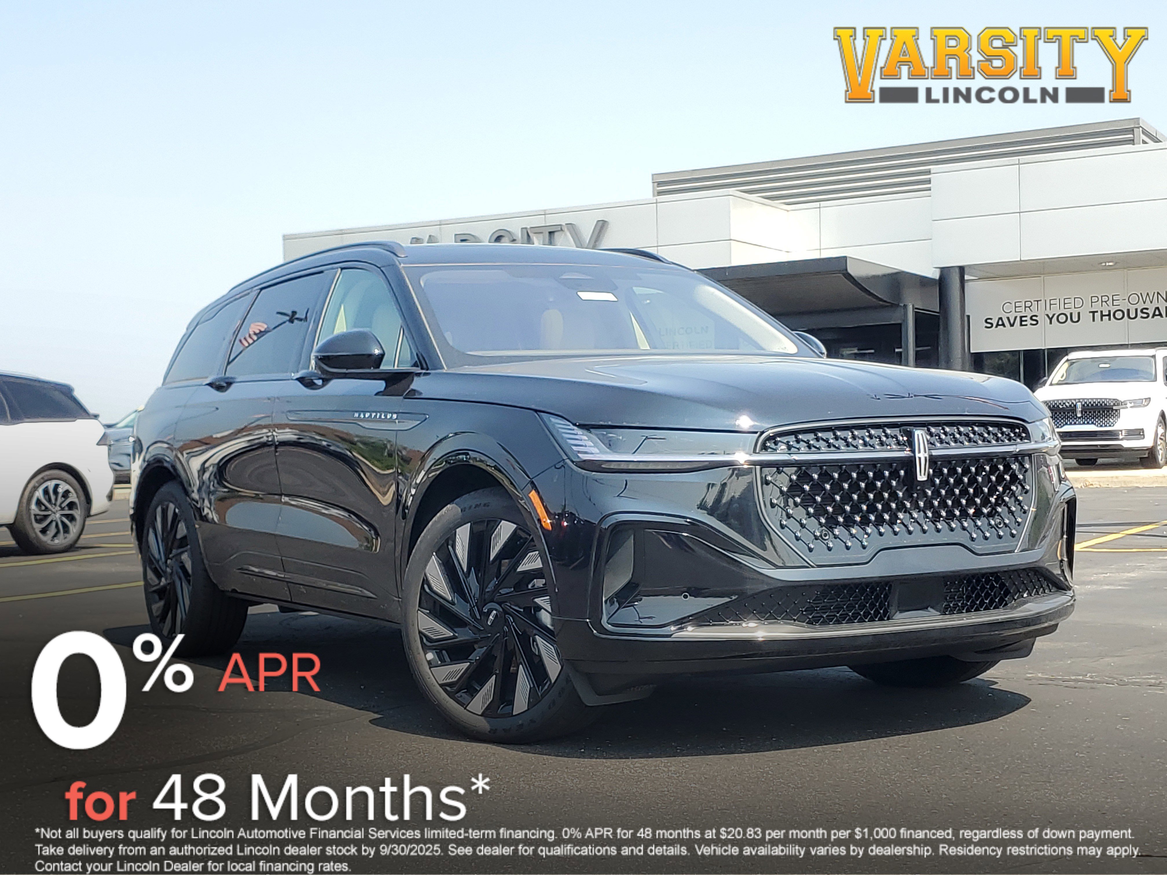 New 2025 Lincoln Nautilus Reserve w/ Jet Appearance Package