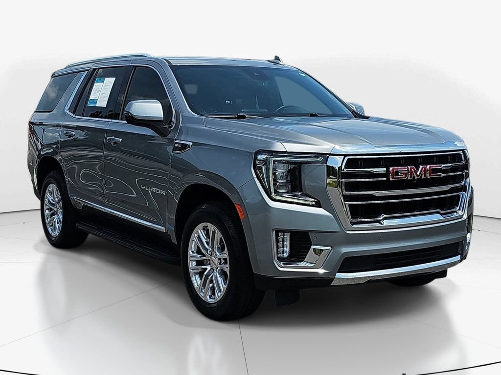 Used 2023 GMC Yukon SLT w/ SLT Luxury Package RWD image 3