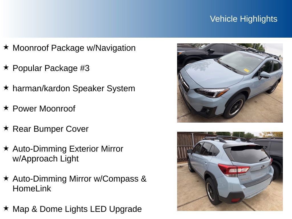 Used 2019 Subaru Crosstrek 2.0i Limited w/ Moonroof Package w/Navigation AWD/4WD image 5