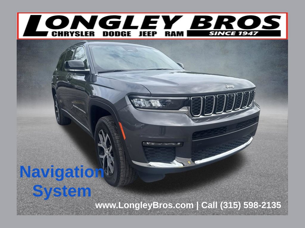 Used 2025 Jeep Grand Cherokee L Limited w/ Luxury Tech Group II AWD/4WD image 1