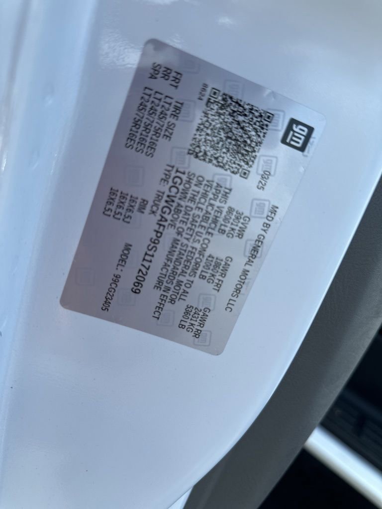 New 2025 Chevrolet Express 2500 w/ Communications Package image 31