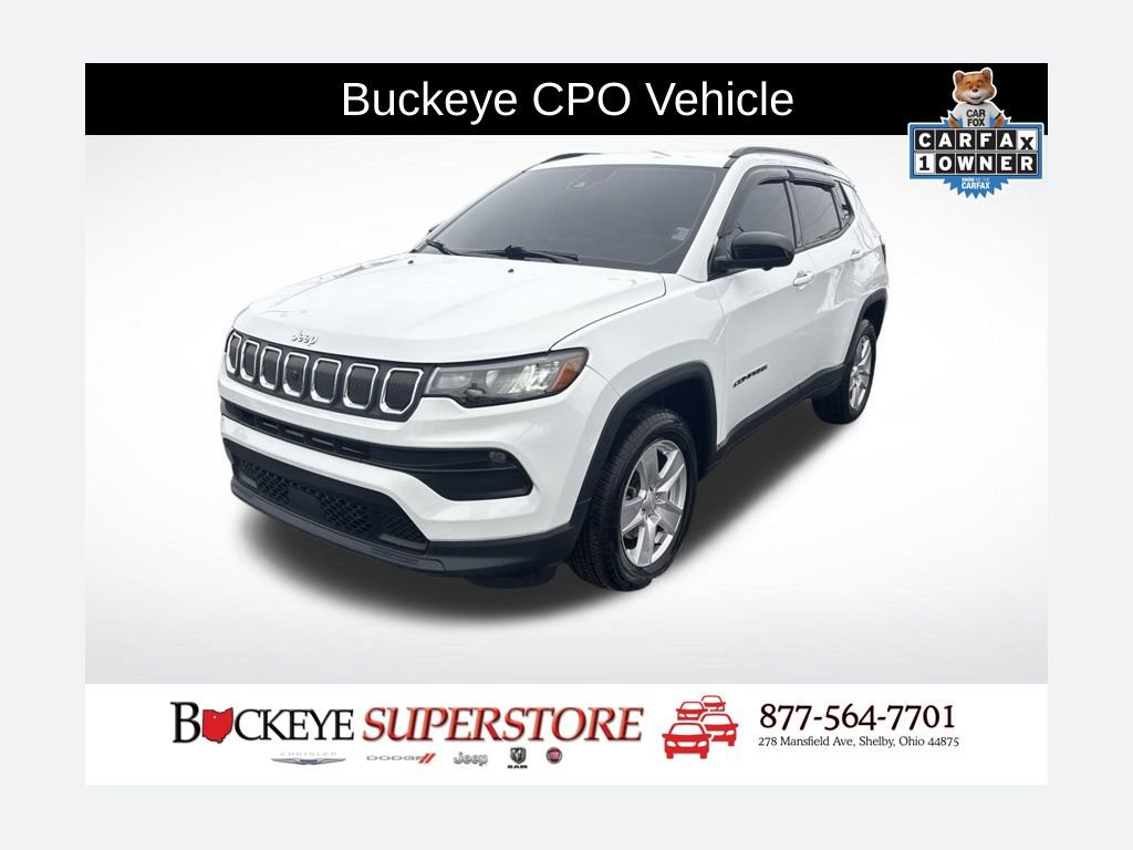 Certified 2022 Jeep Compass Latitude w/ Convenience Group image 1