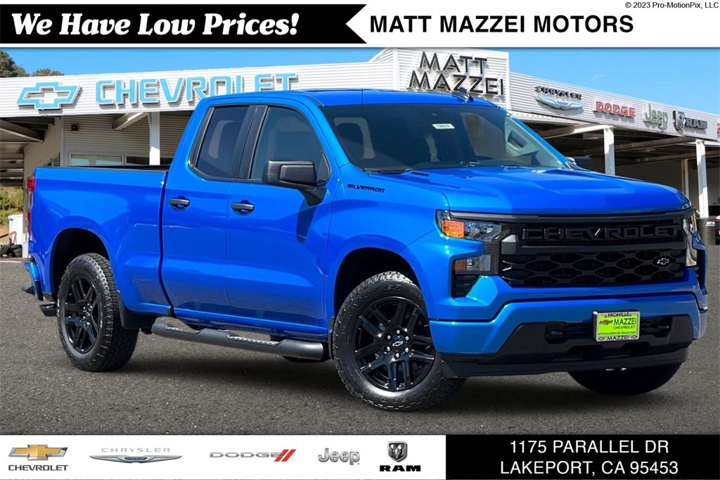 New 2025 Chevrolet Silverado 1500 Custom w/ Turbomax Blackout Package image 1