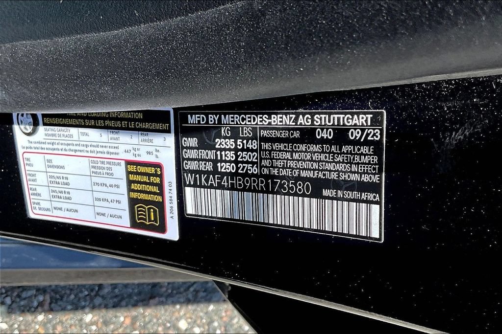 Used 2024 Mercedes-Benz C 300 4MATIC Sedan w/ AMG Line w/ Night Package image 19