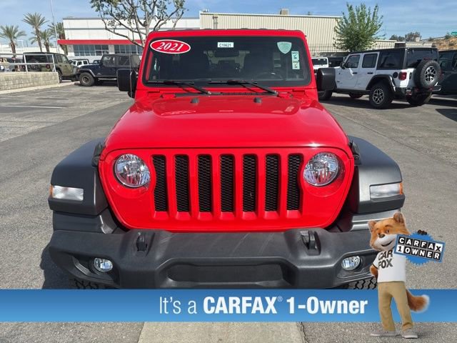 Certified 2021 Jeep Wrangler Unlimited Sport image 9