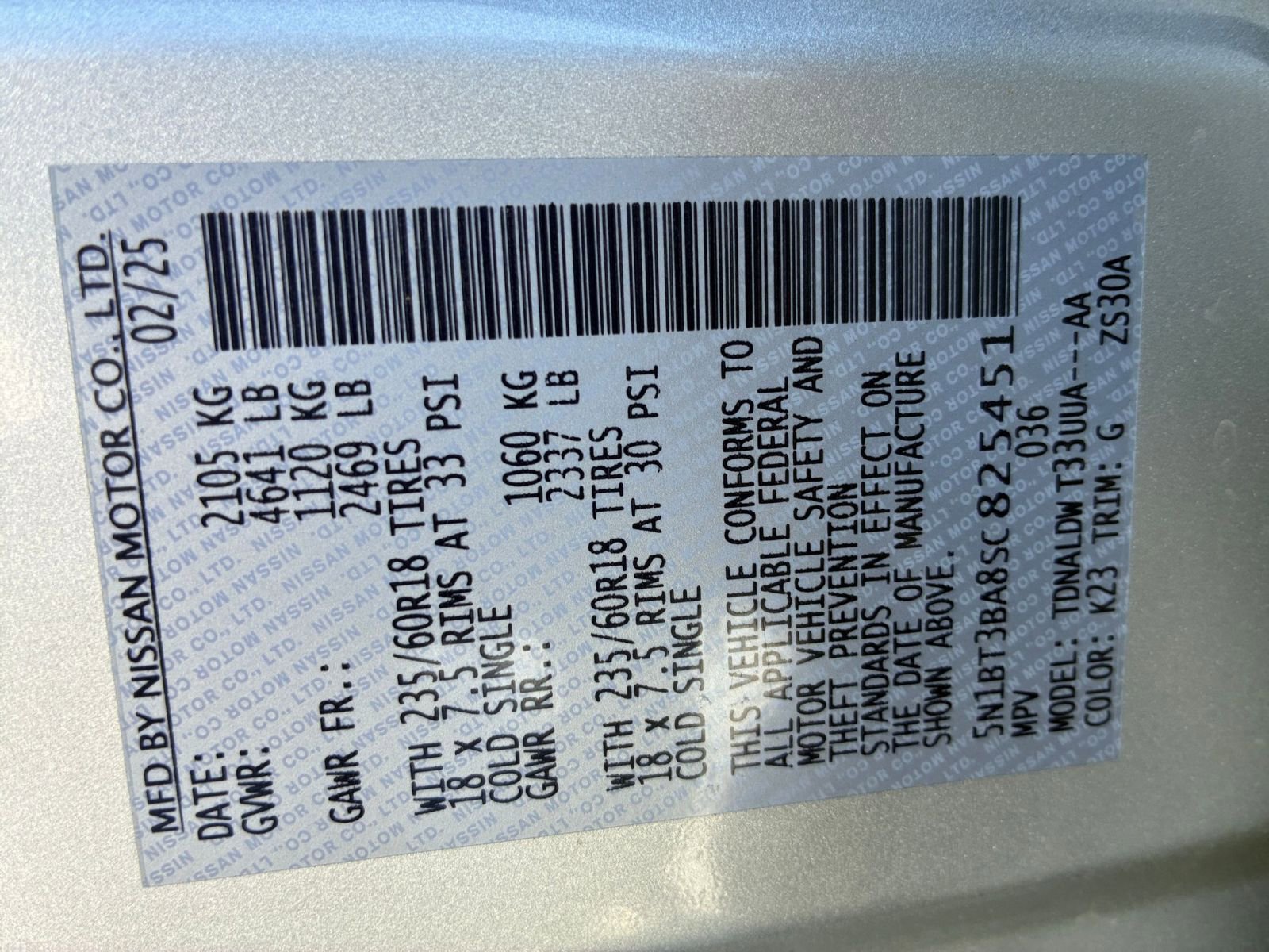 Used 2025 Nissan Rogue SV FWD image 30
