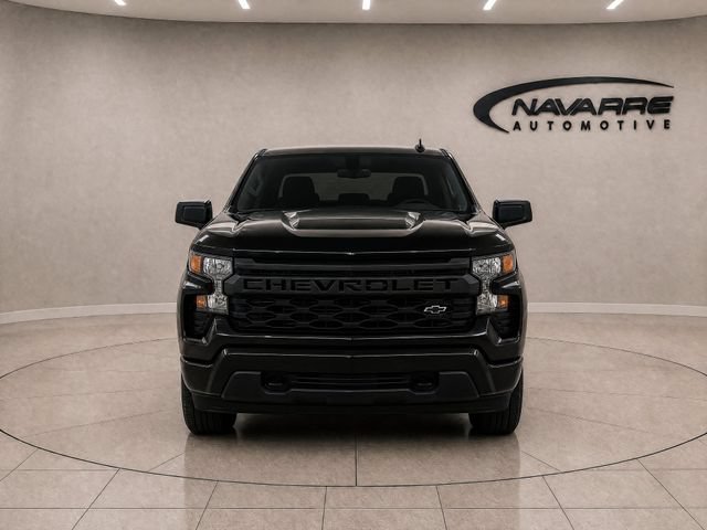 New 2026 Chevrolet Silverado 1500 Custom w/ Turbomax Blackout Package RWD image 2