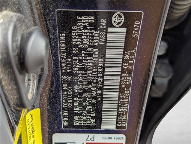 Used 2015 Toyota Camry SE w/ Moonroof Package FWD image 16