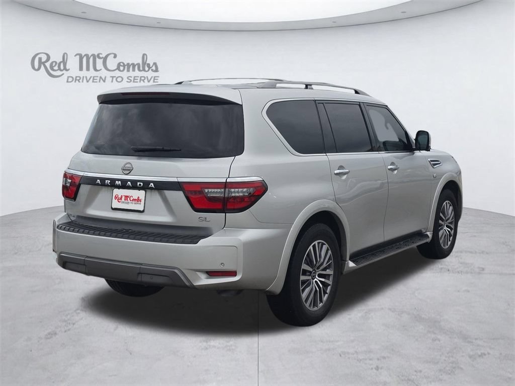 Used 2021 Nissan Armada SL w/ Captain's Chairs Package RWD image 7