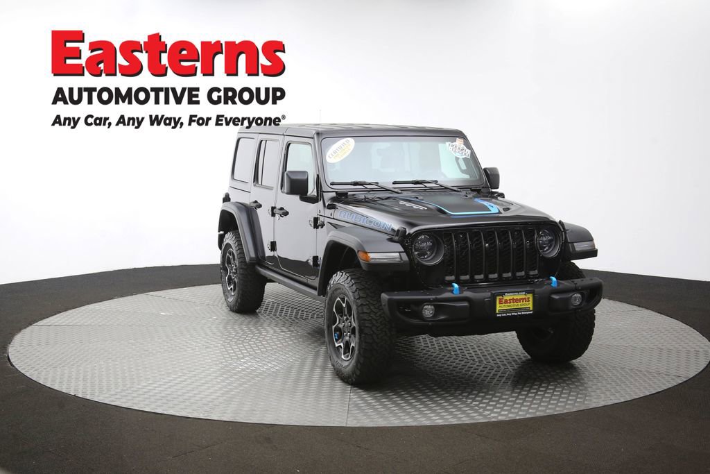 Used 2023 Jeep Wrangler Unlimited Rubicon 4xe w/ Steel Bumper Group image 54
