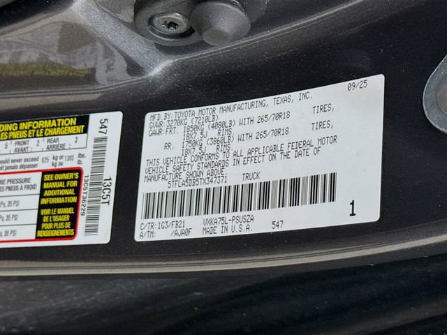 Used 2026 Toyota Tundra SR5 AWD/4WD image 31