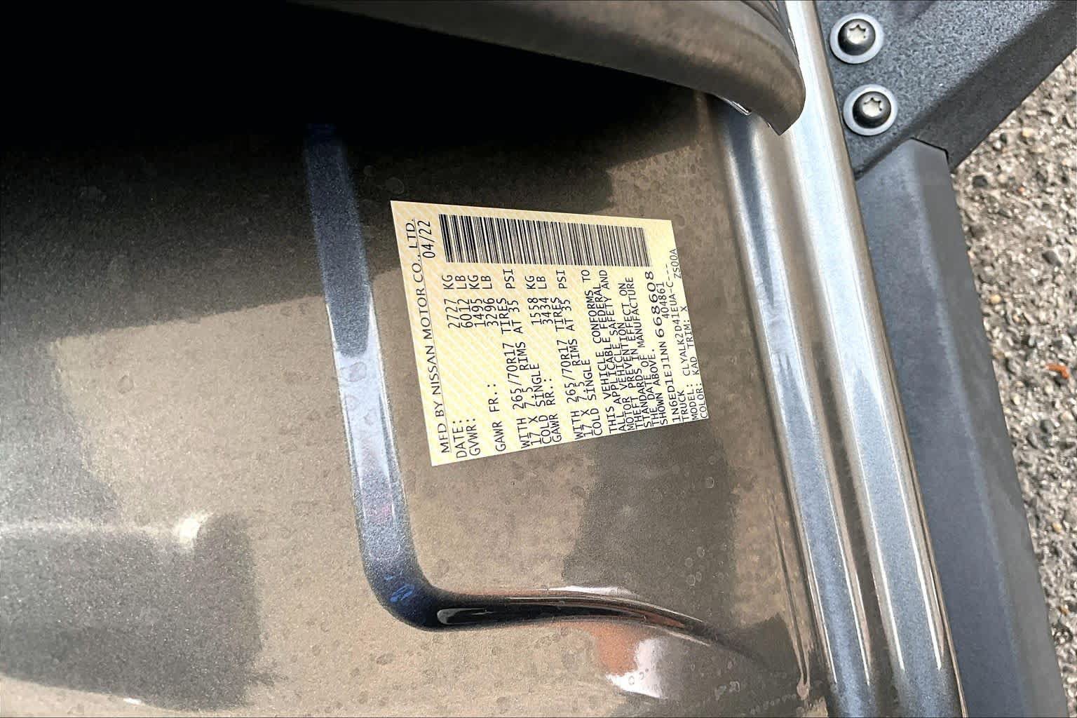 Used 2022 Nissan Frontier Pro-X RWD image 34