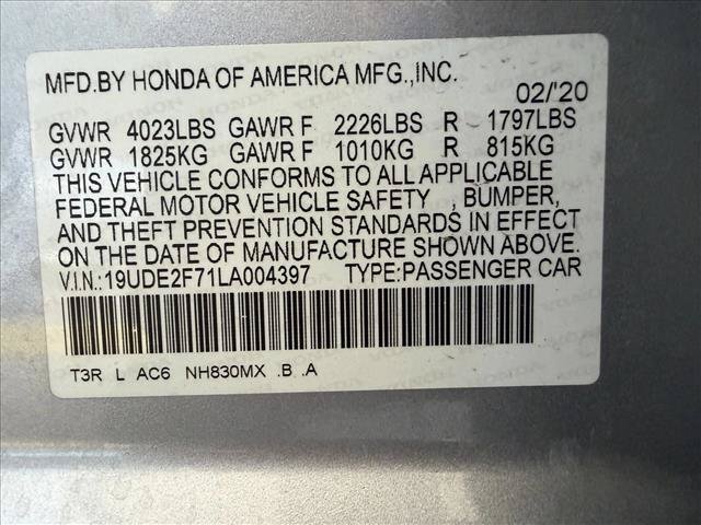 Used 2020 Acura ILX FWD image 23