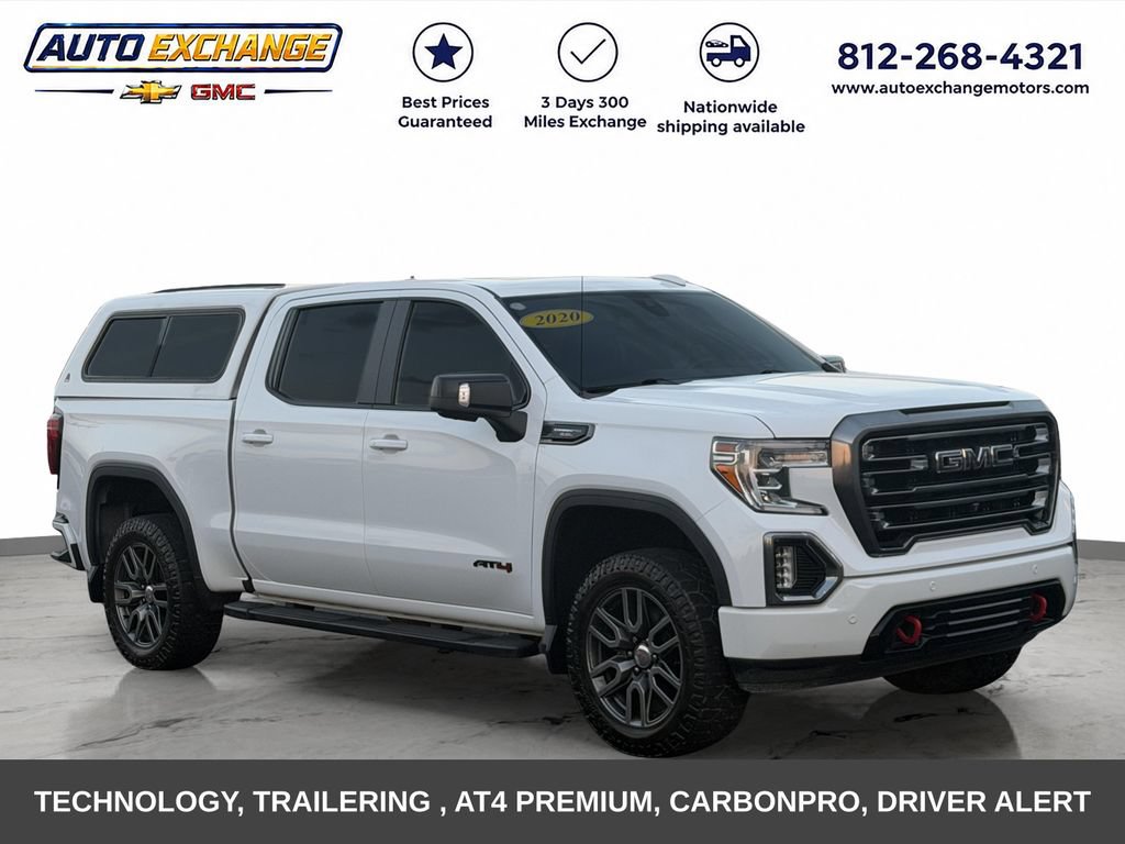 Used 2020 GMC Sierra 1500 AT4 w/ AT4 Carbonpro Edition AWD/4WD image 1