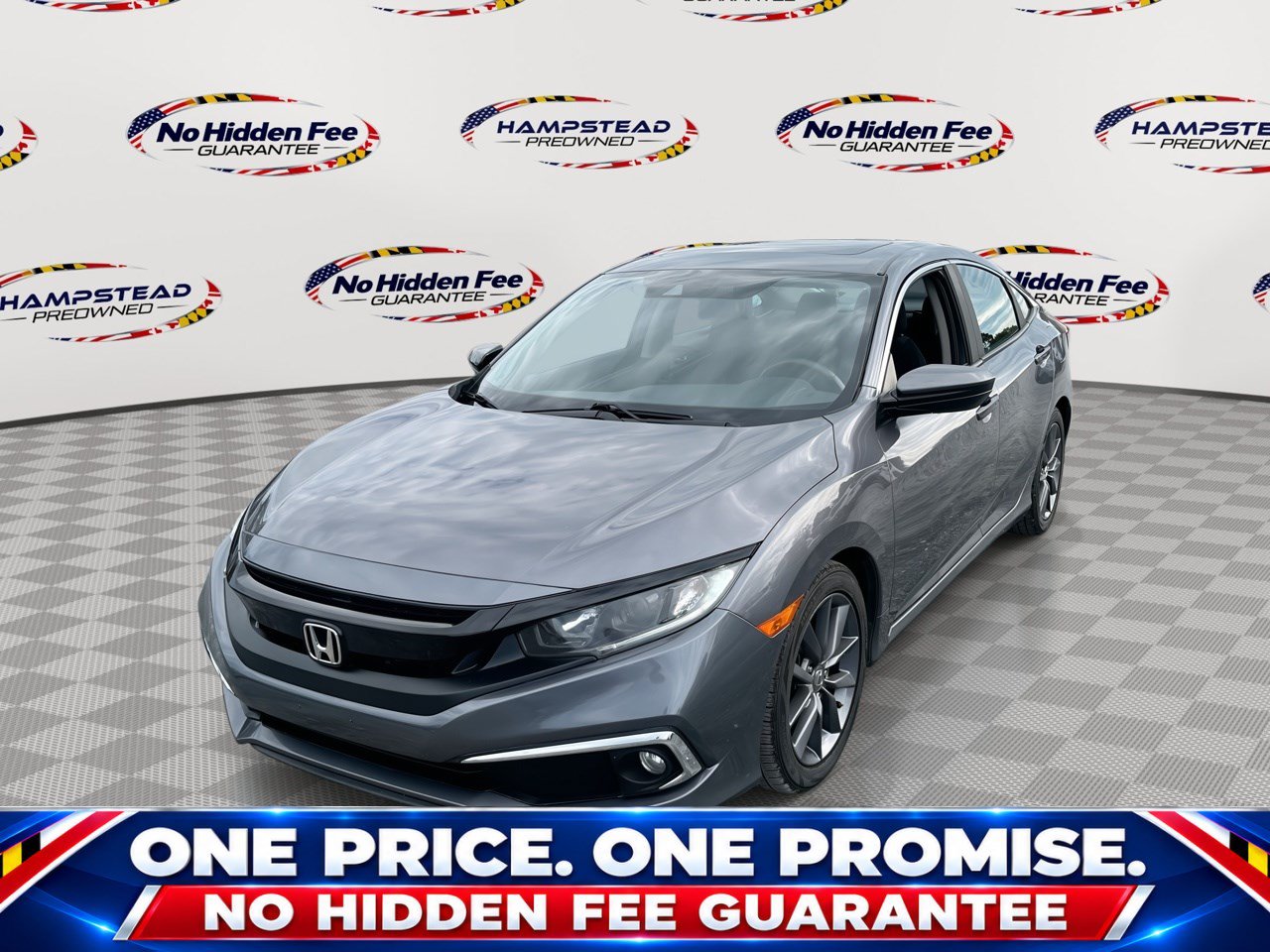 Used 2020 Honda Civic EX image 1