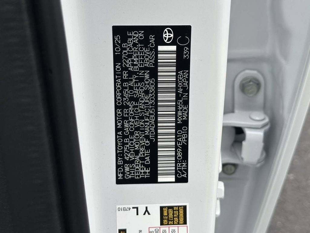 New 2026 Toyota Prius XLE image 26