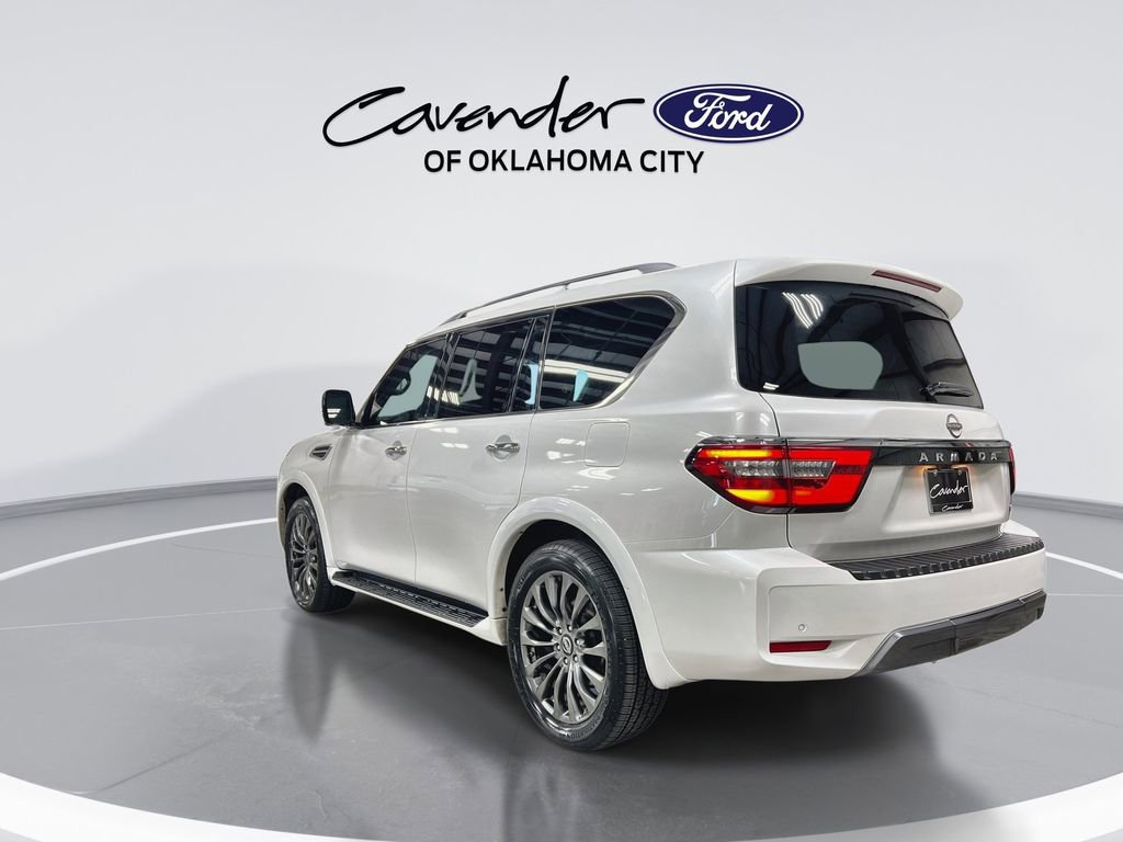 Used 2023 Nissan Armada Platinum w/ Captain's Chairs Package RWD image 6