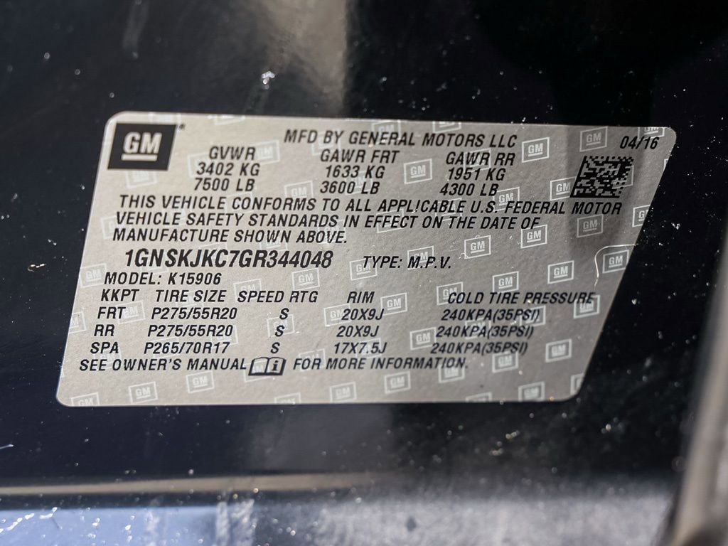 Used 2016 Chevrolet Suburban LTZ AWD/4WD image 33
