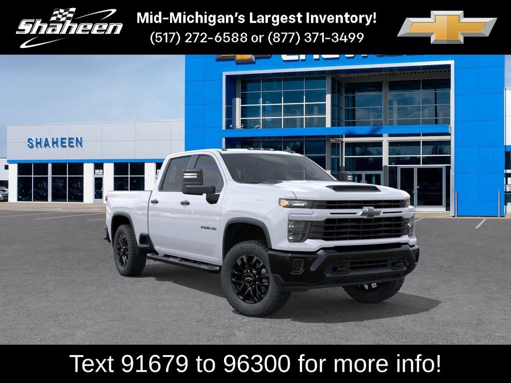 New 2026 Chevrolet Silverado 2500 Custom w/ Custom Value Package AWD/4WD image 1