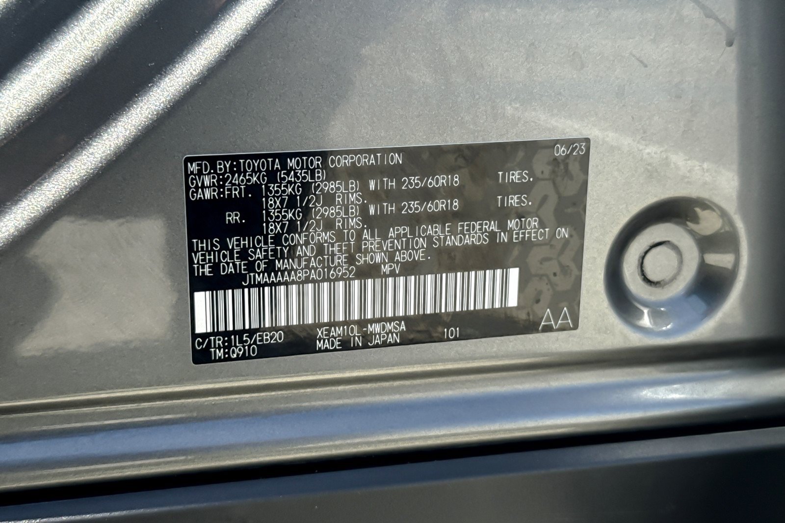 Certified 2023 Toyota bZ4X FWD w/ Weather Package image 27