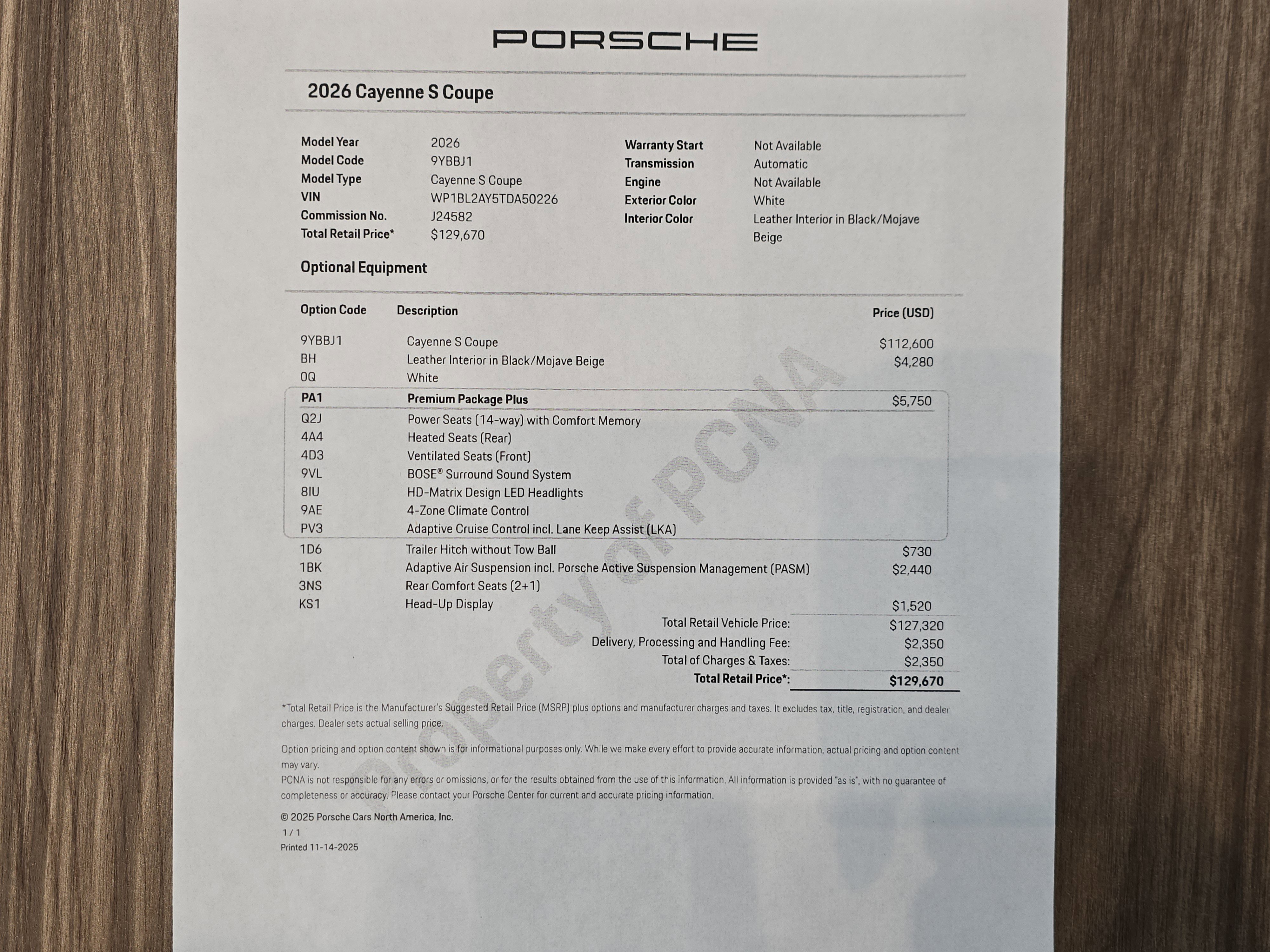 New 2026 Porsche Cayenne S image 31