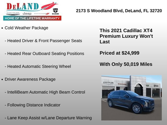Used 2021 Cadillac XT4 Premium Luxury AWD/4WD image 25